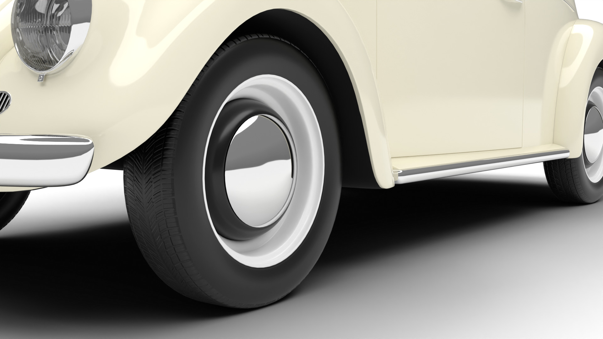 Volkswagen Beetle Type 1 1200 1965 3d model 3D model_6