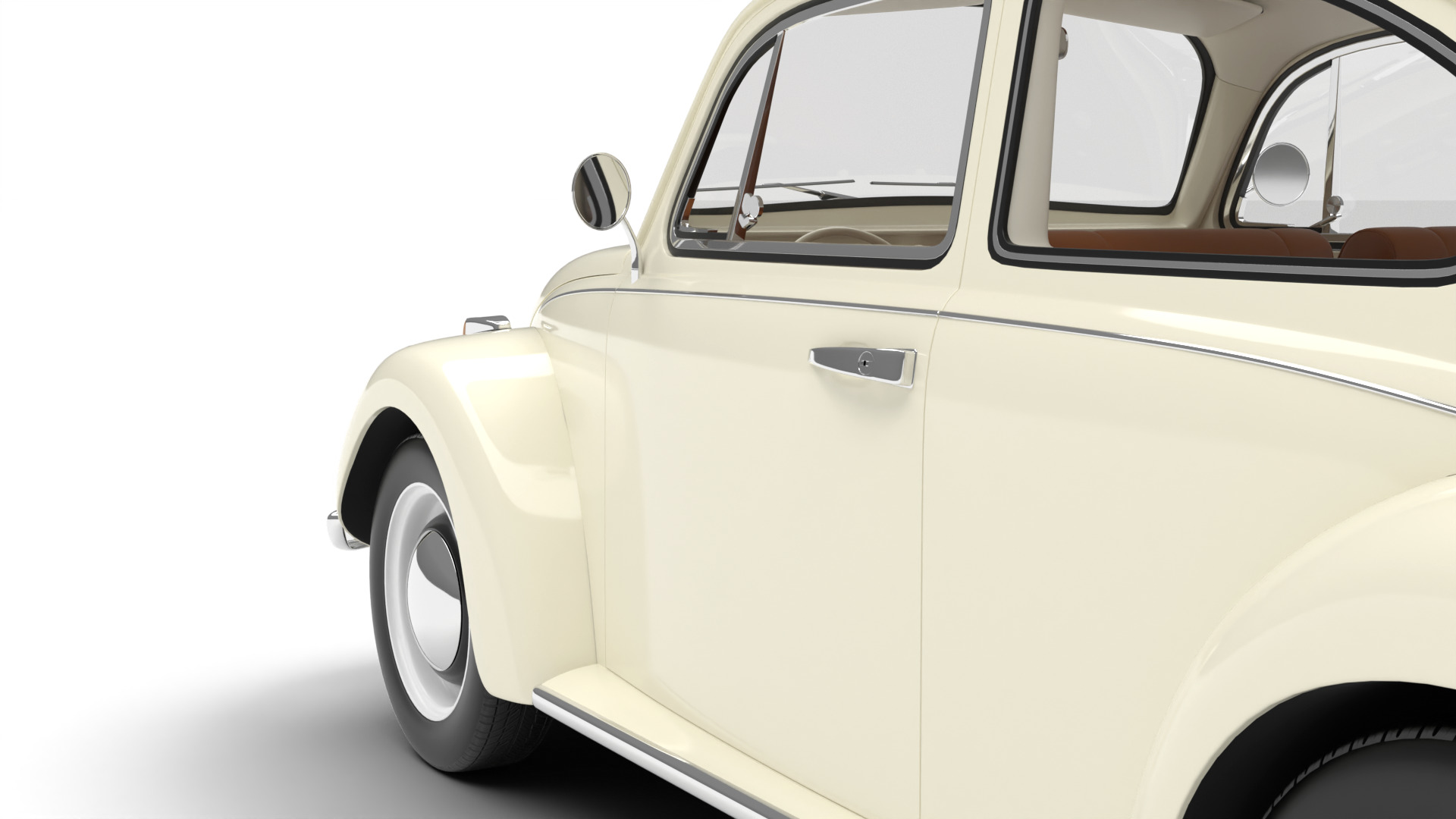 Volkswagen Beetle Type 1 1200 1965 3d model 3D model_17