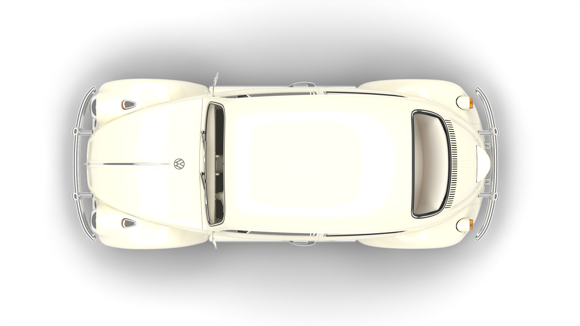 Volkswagen Beetle Type 1 1200 1965 3d model 3D model_15