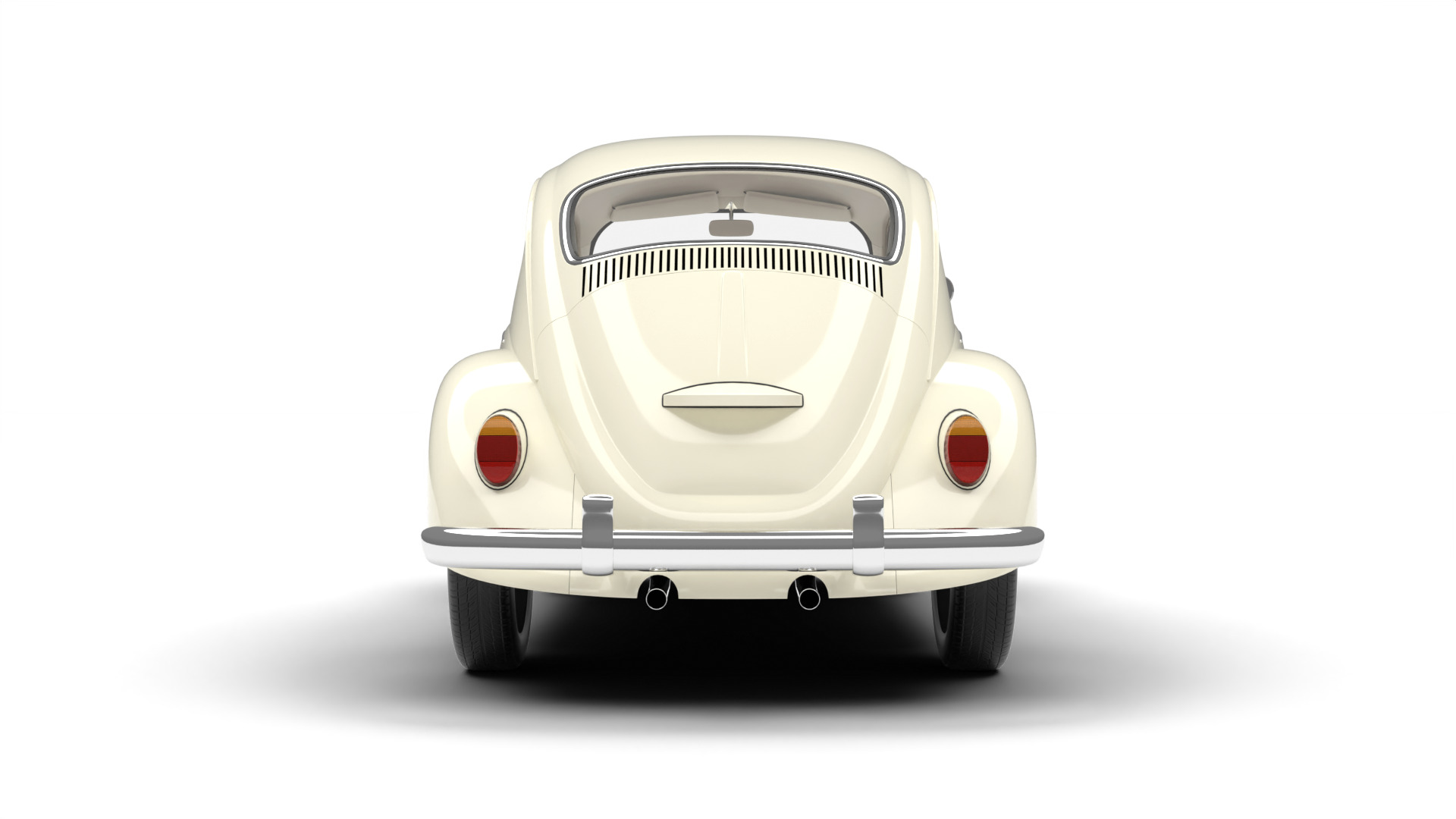 Volkswagen Beetle Type 1 1200 1965 3d model 3D model_13