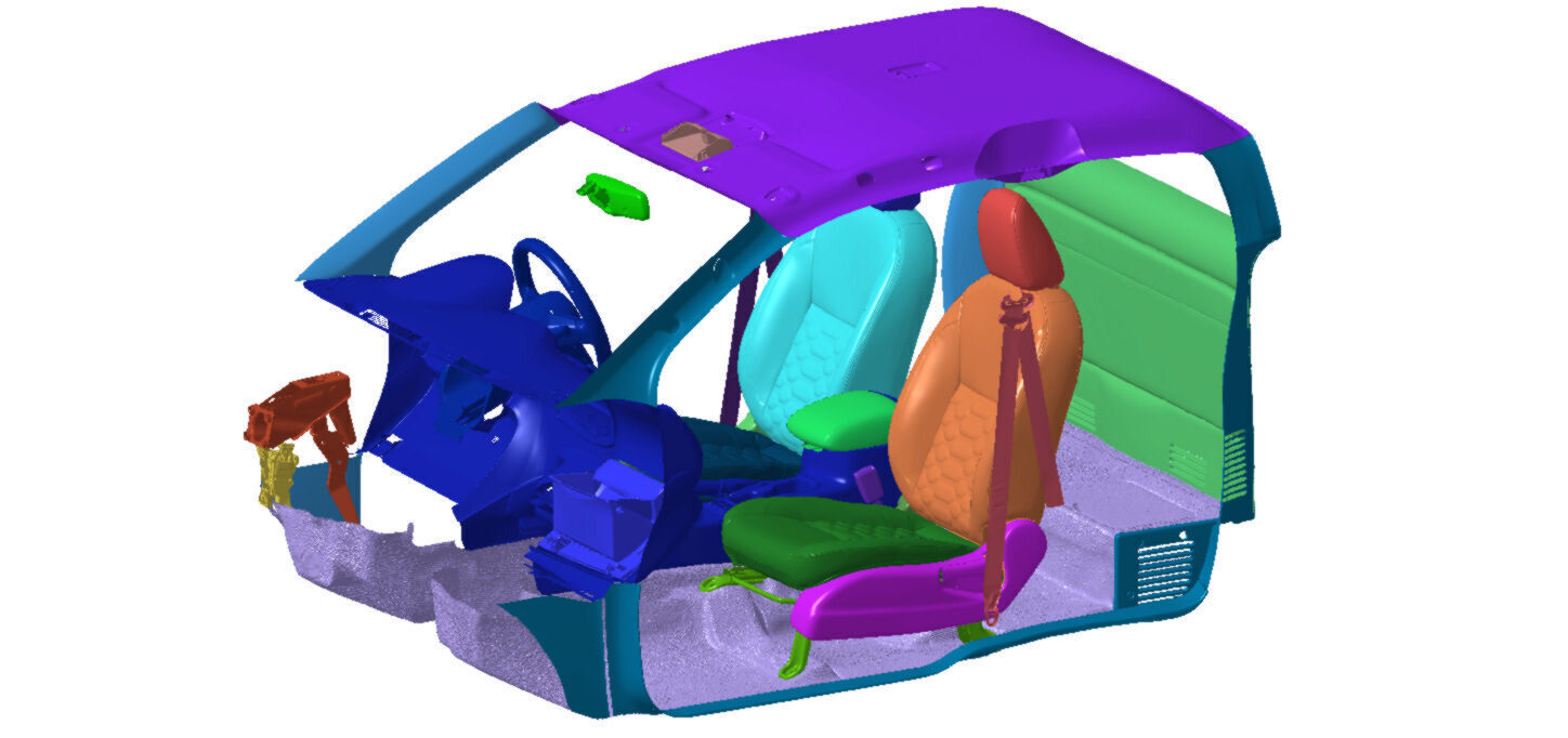 Nissan Navara 7AT 2021 Vehicle 3d scan model STL Format 3D model_5