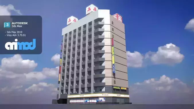 Japanese Building 0001