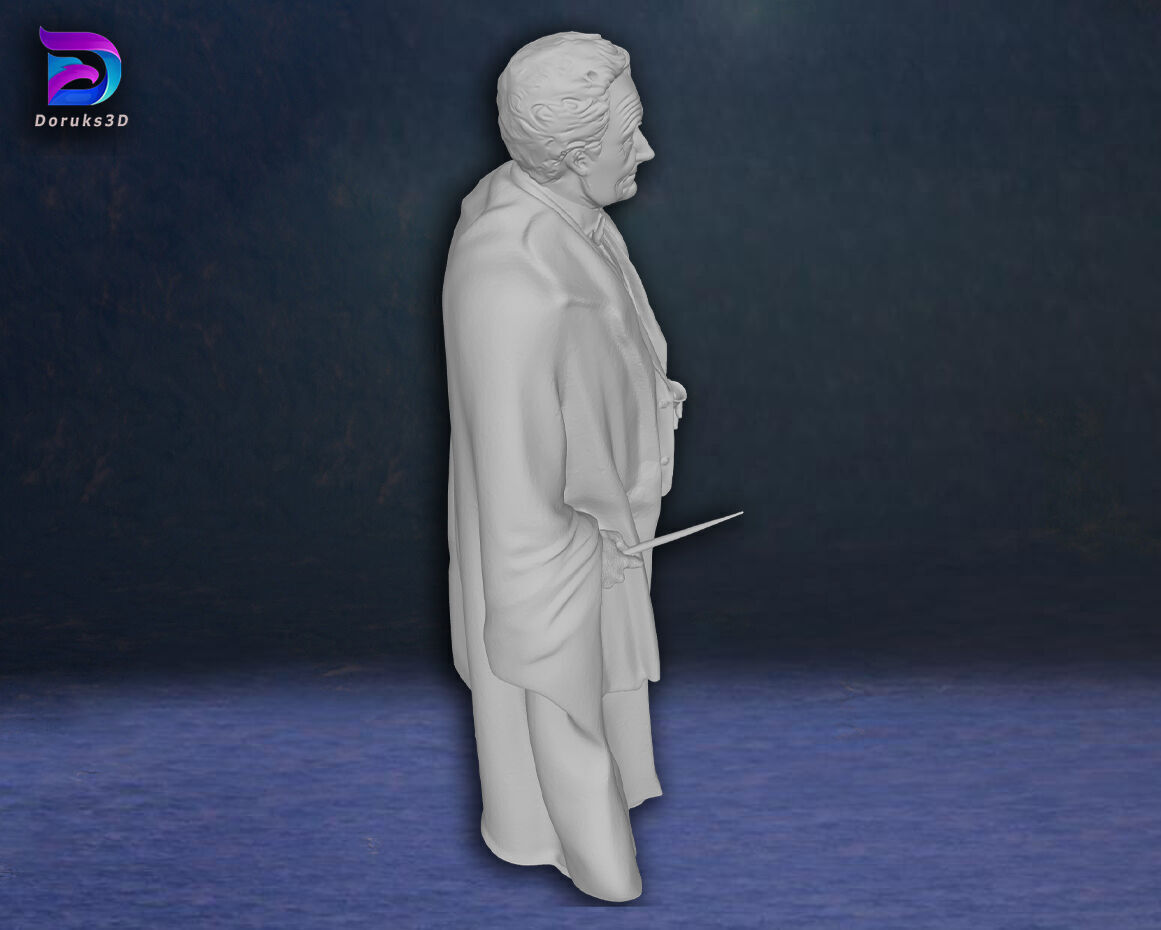 Horace Slughorn Harry potter Action Figure 3D Print Model 3D print model_5
