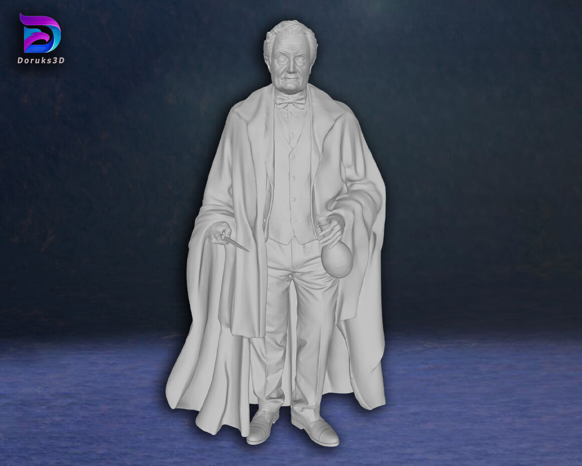 Horace Slughorn Harry potter Action Figure 3D Print Model 3D print model_8