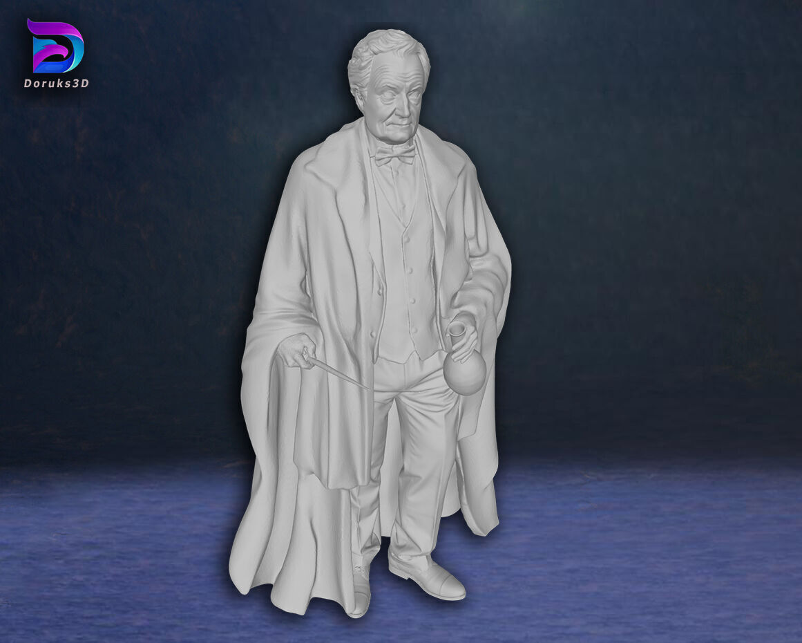 Horace Slughorn Harry potter Action Figure 3D Print Model 3D print model_6