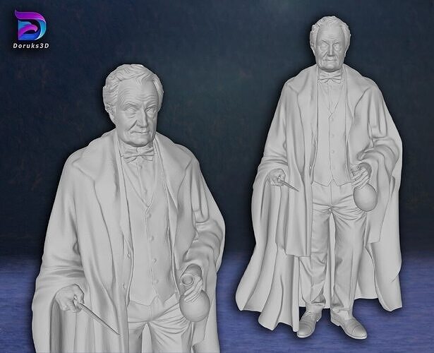 Horace Slughorn Harry potter Action Figure 3D Print Model 3D print model