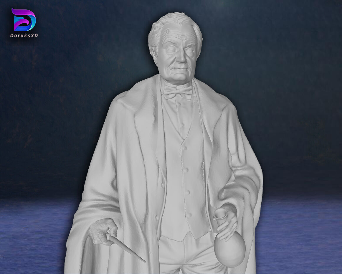 Horace Slughorn Harry potter Action Figure 3D Print Model 3D print model_9