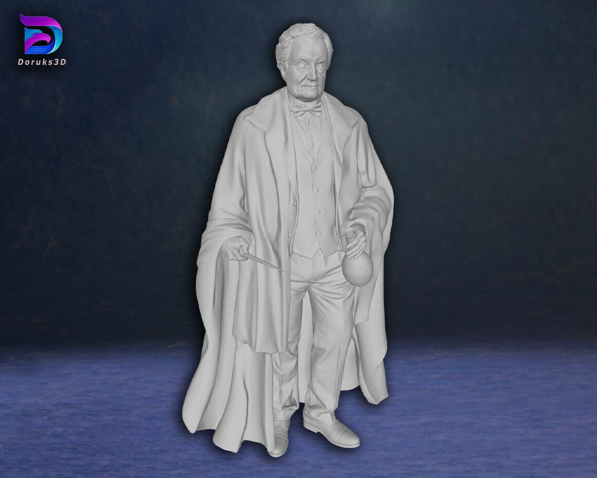 Horace Slughorn Harry potter Action Figure 3D Print Model 3D print model_2