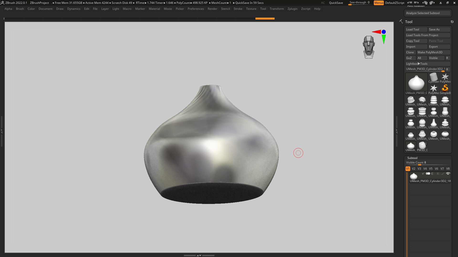 vase 3d print 691 3D print model_5
