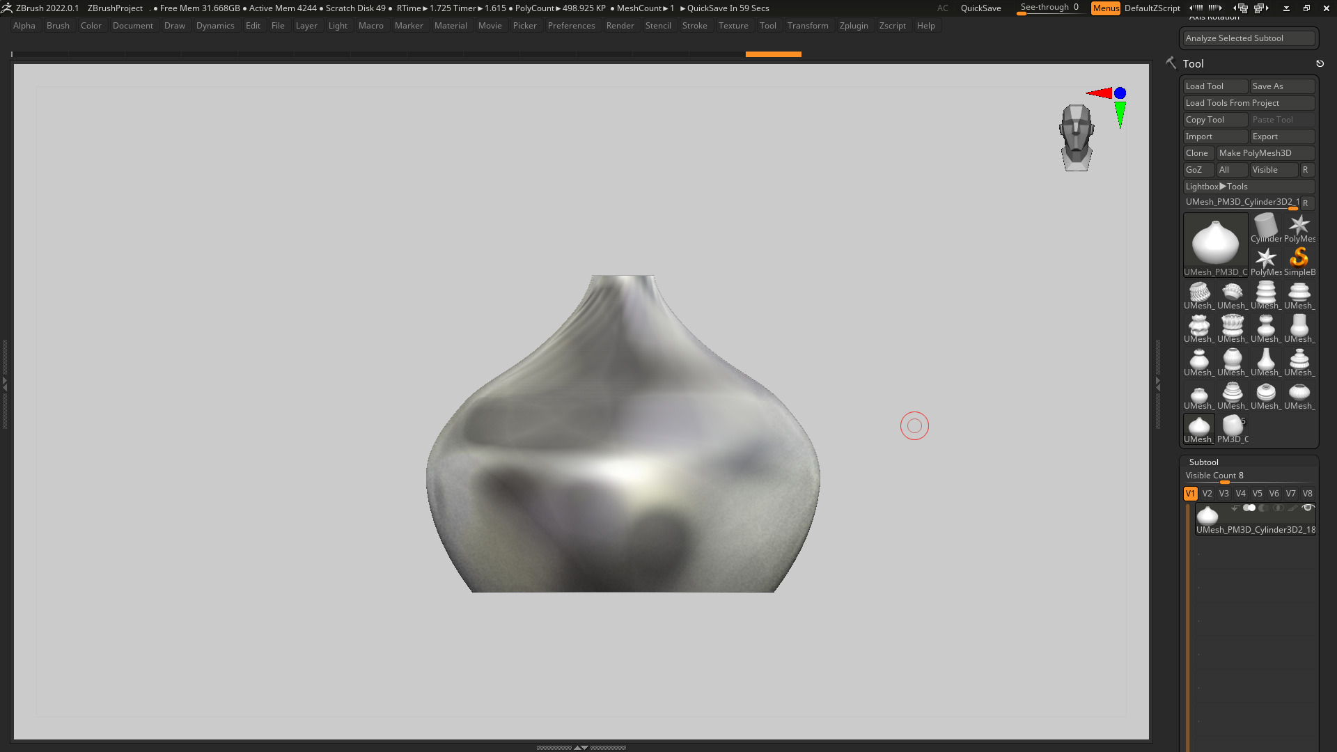 vase 3d print 691 3D print model_4