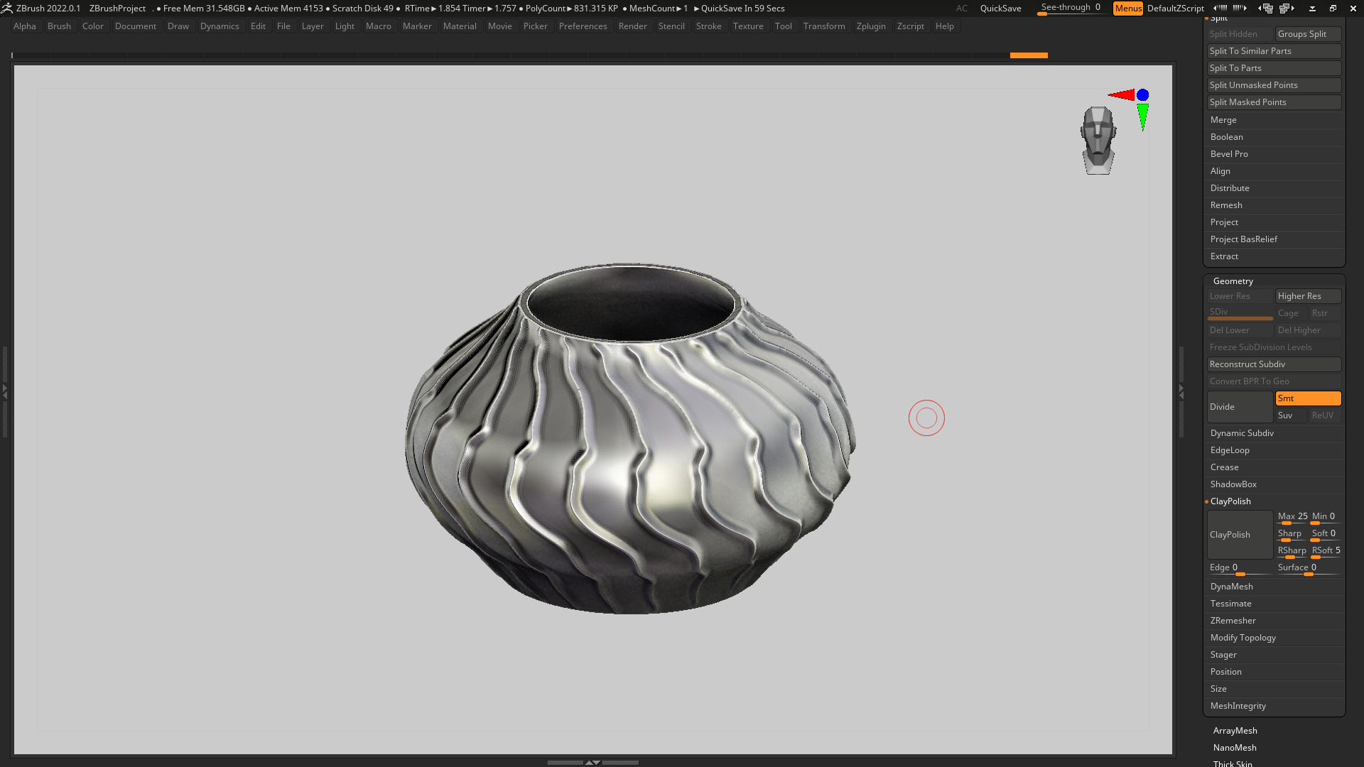 vase 3d print 690  3D print model_3