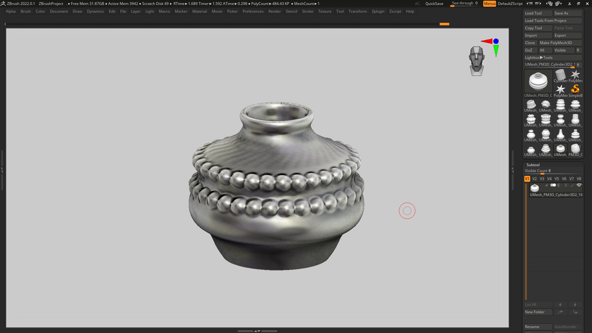 vase 3d print 689  3D print model_5