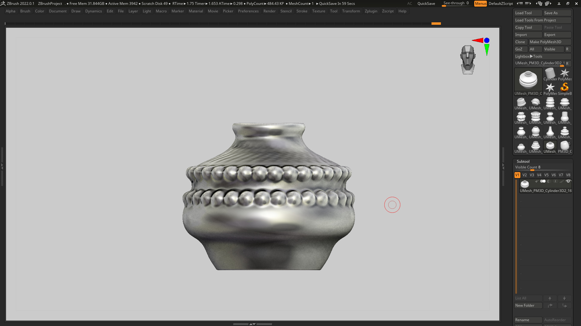 vase 3d print 689  3D print model_4