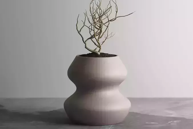 vase 3d print 672 