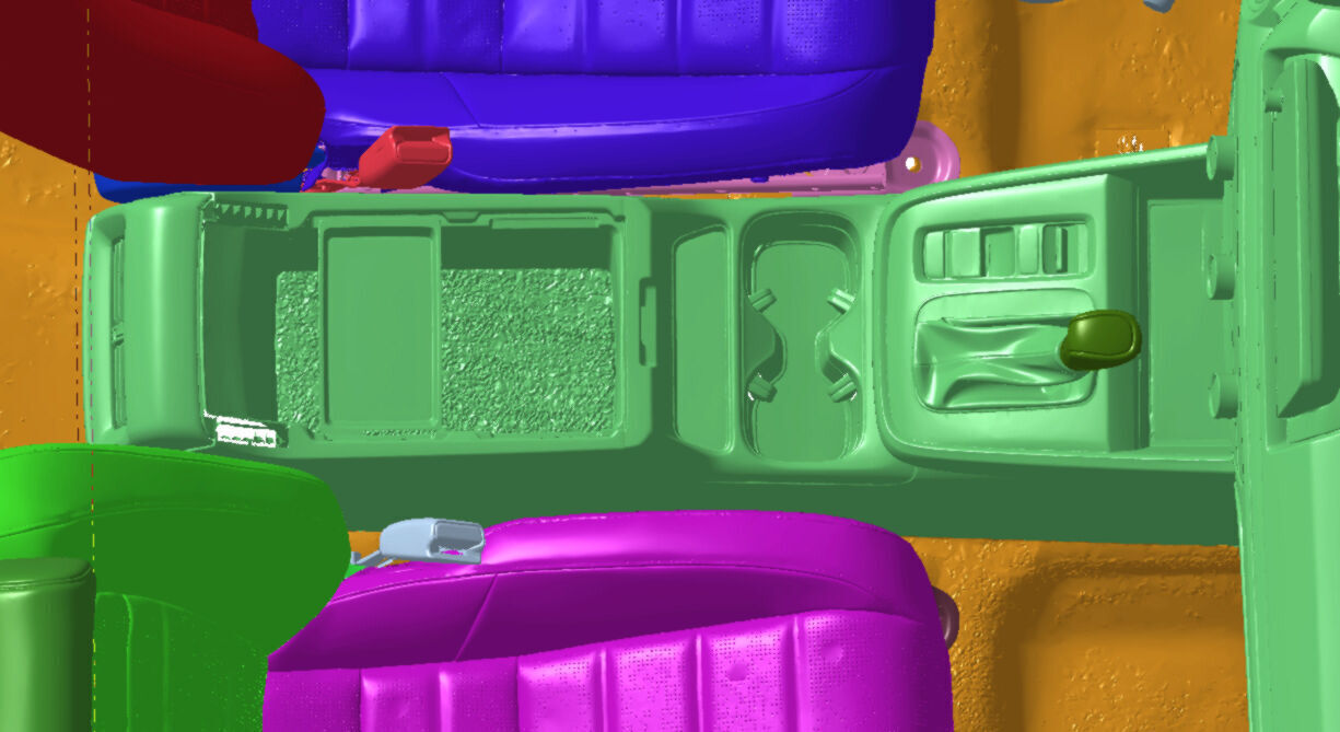 Honda CR-V Hybrid AWD Sport Touring 2023 Vehicle 3d scan model 3D model_6