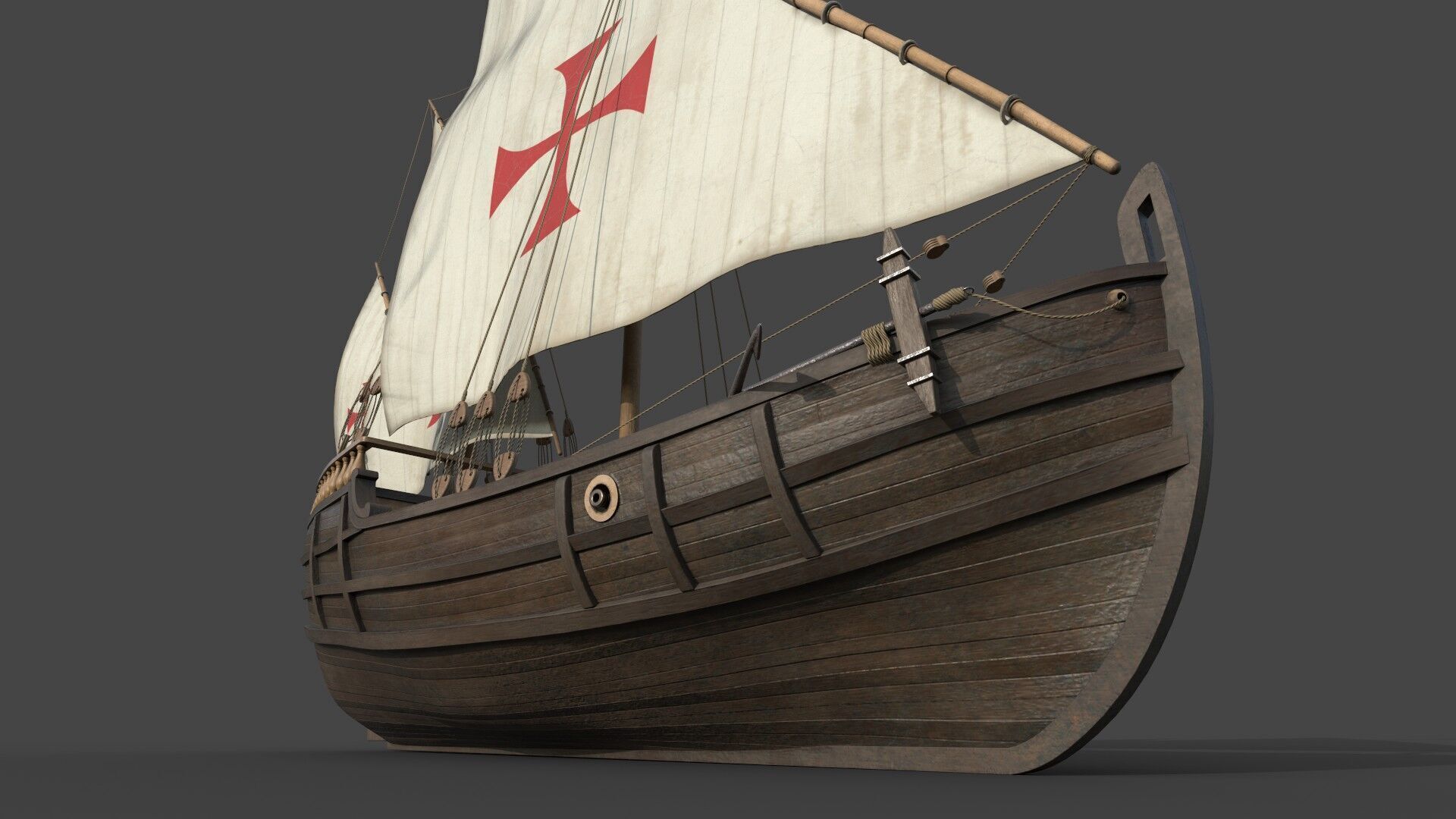 Nina Caravel 3D model_3