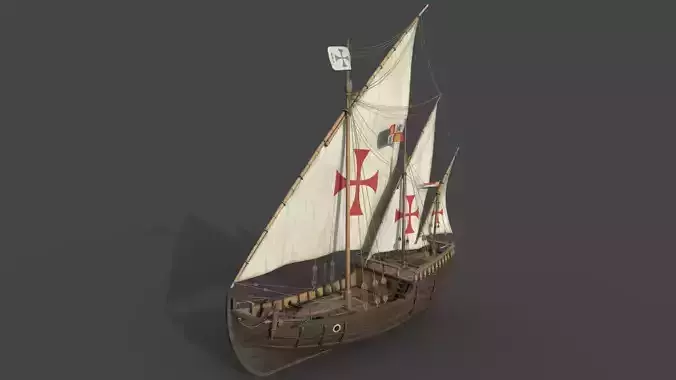 Nina Caravel 3D model