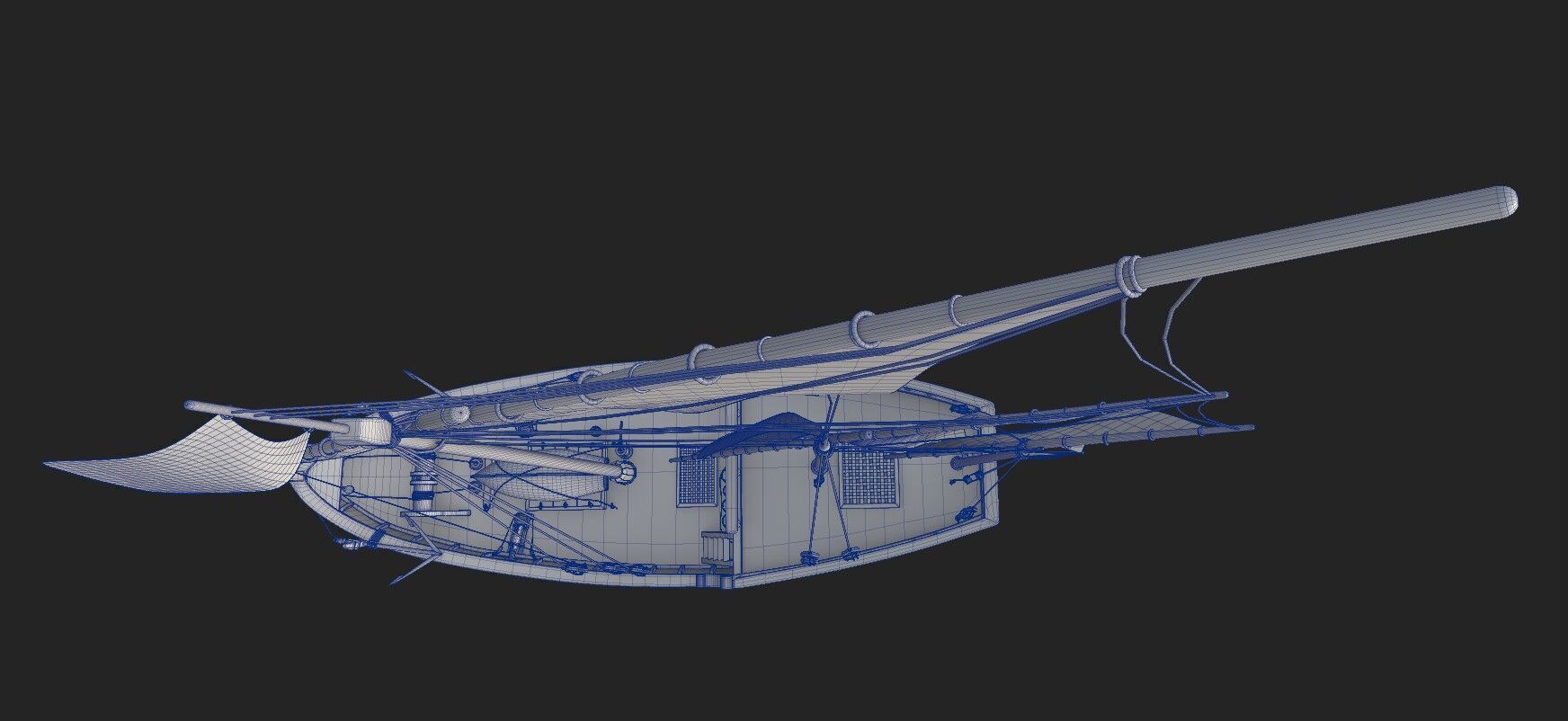 Nina Caravel 3D model_9