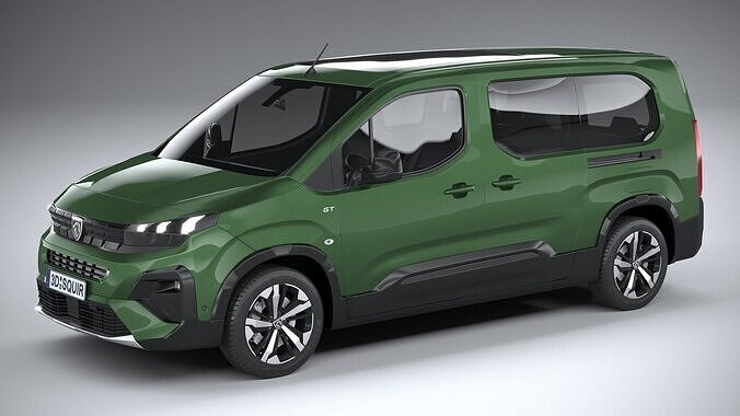 Peugeot Rifter Long 2024 3D model
