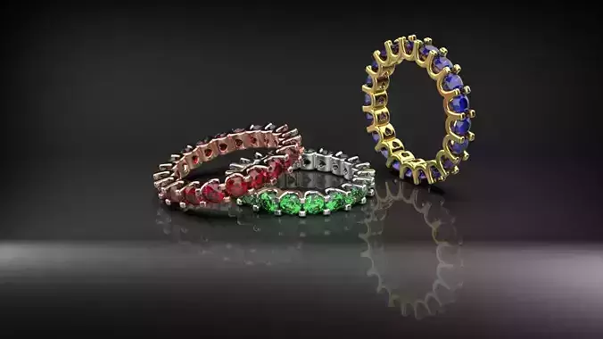 Ring  Gold 3D print model