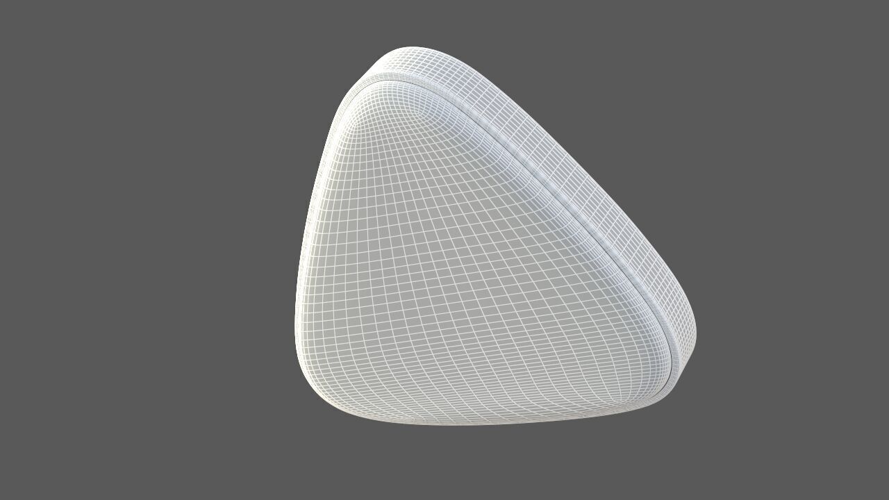 United Arab Emirates Flag Icon 3D model_15