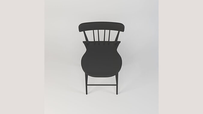 Bar Stool Counter Stool Low-poly 3D model 5