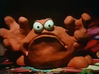 TRAP DOOR THE BIG RED THING FANTASY FIGURE MODEL TOY SCULPTURE 3D print model_4