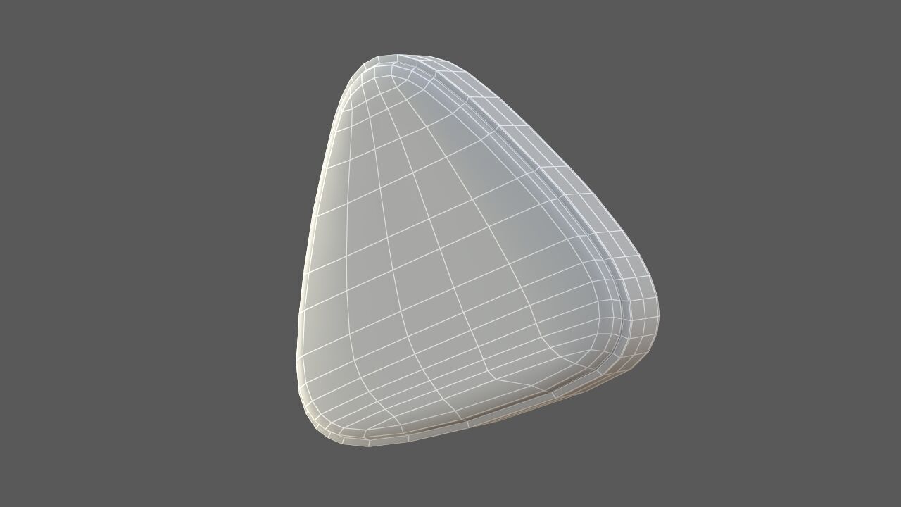 Nigeria flag icon 3D model_8