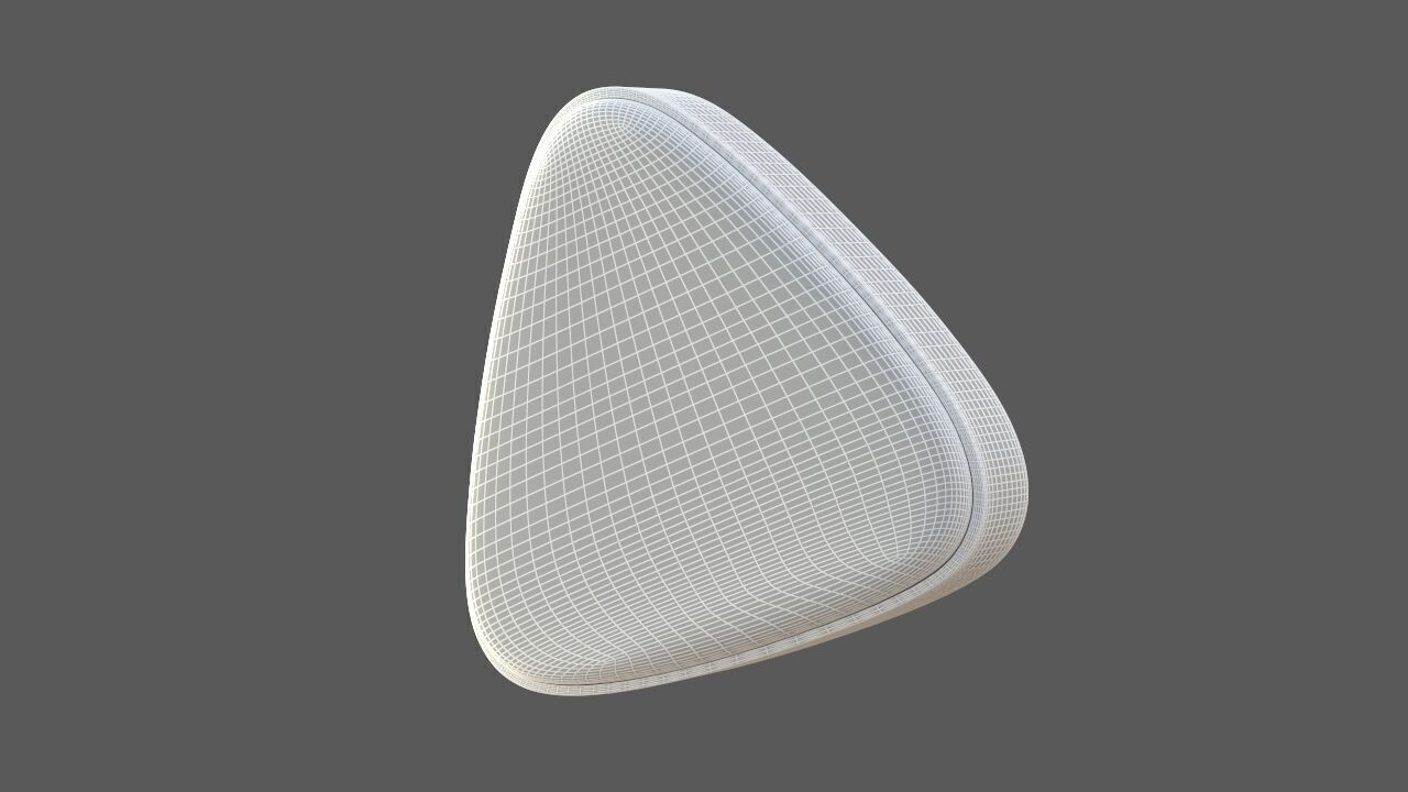 Nigeria flag icon 3D model_12