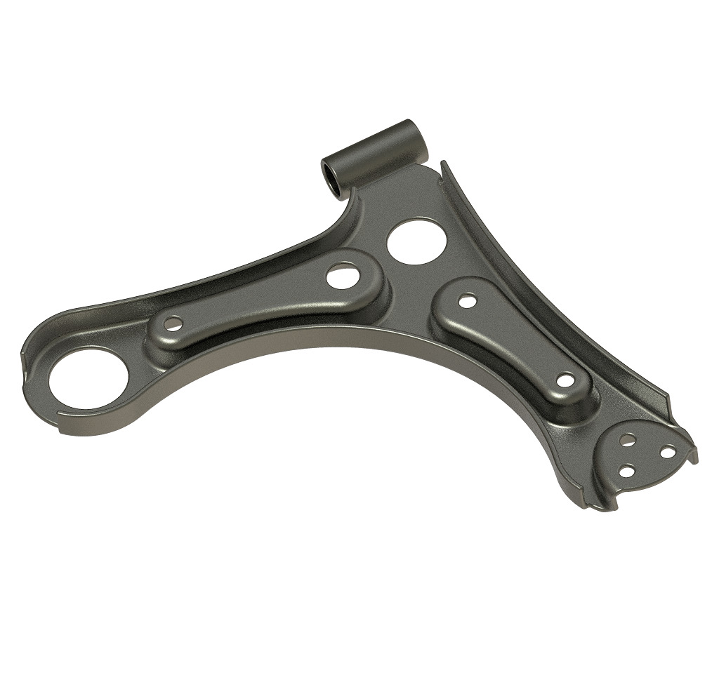 Vehicle Suspension Control Arm 3D print model_2