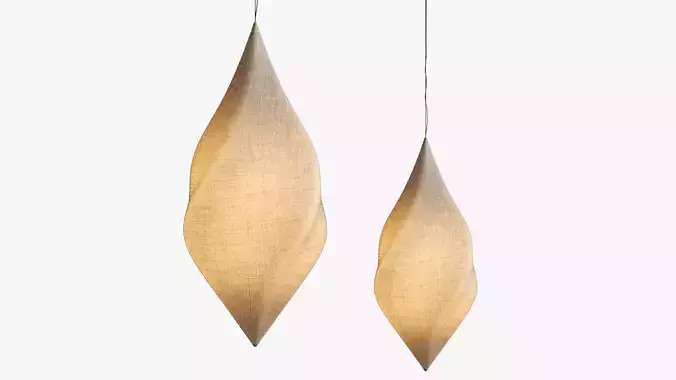 PletoStudio Organic Pendant Light and Natural Textures