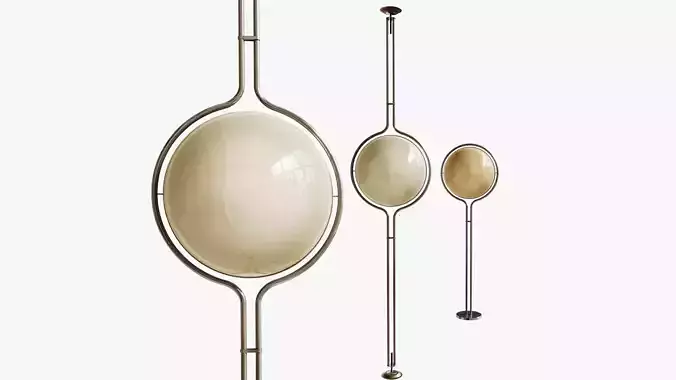 ChromeBall Lamp Retro-Chic Design