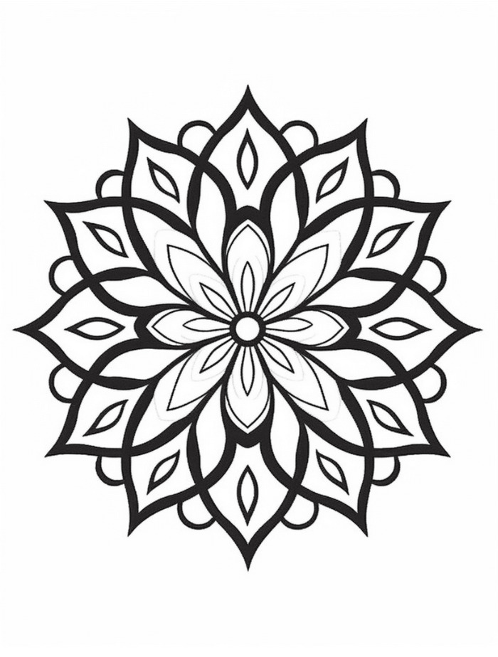 3 different Indian Mandala Coaster  3D print model_6