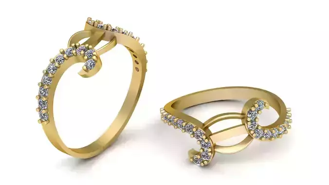 GLAMIRA RING PENDANT 3D PRINTABLE MODEL