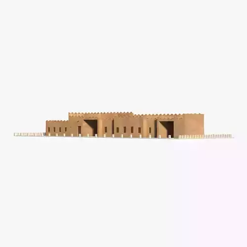 Al Shamiya Gate Kuwait City 3D model