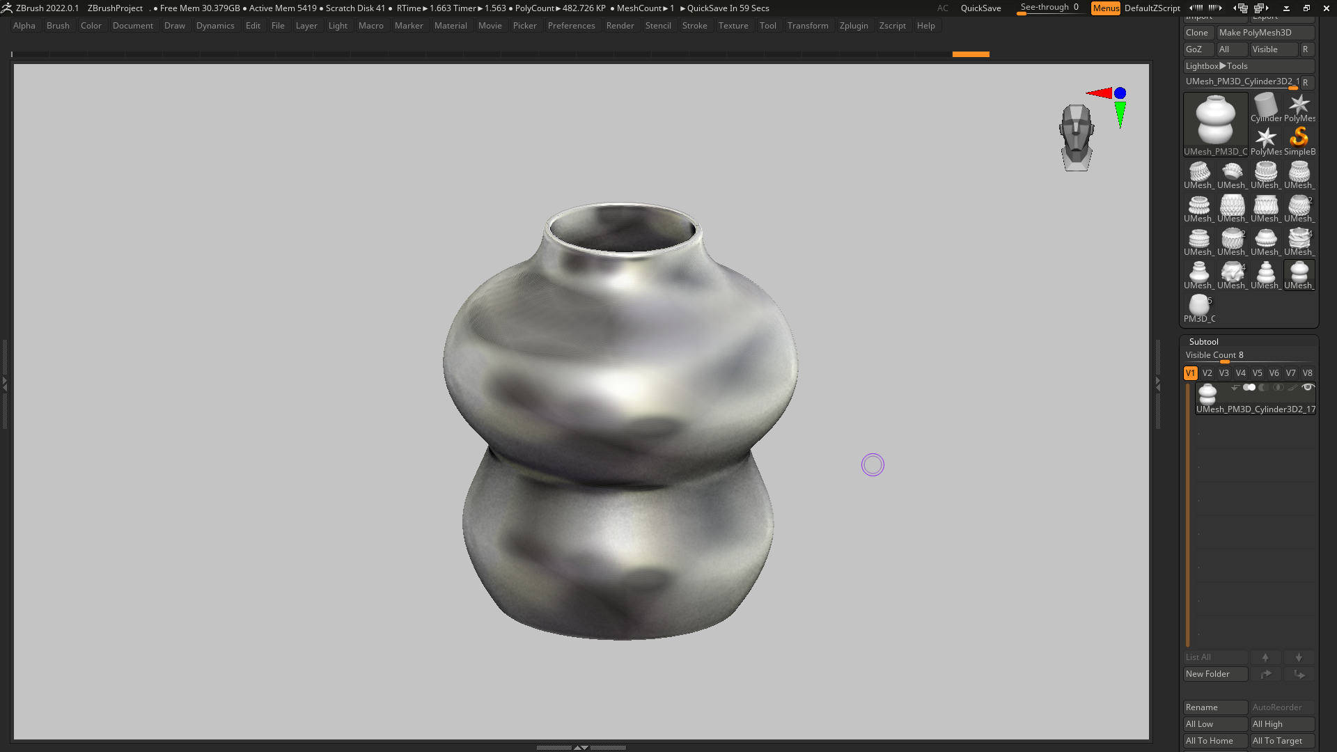vase 3d print 668  3D print model_3