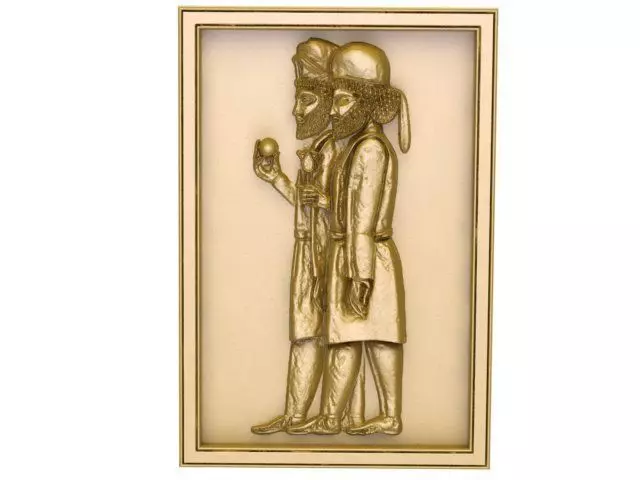 One of the bas-reliefs of Persepolis 3D model_0