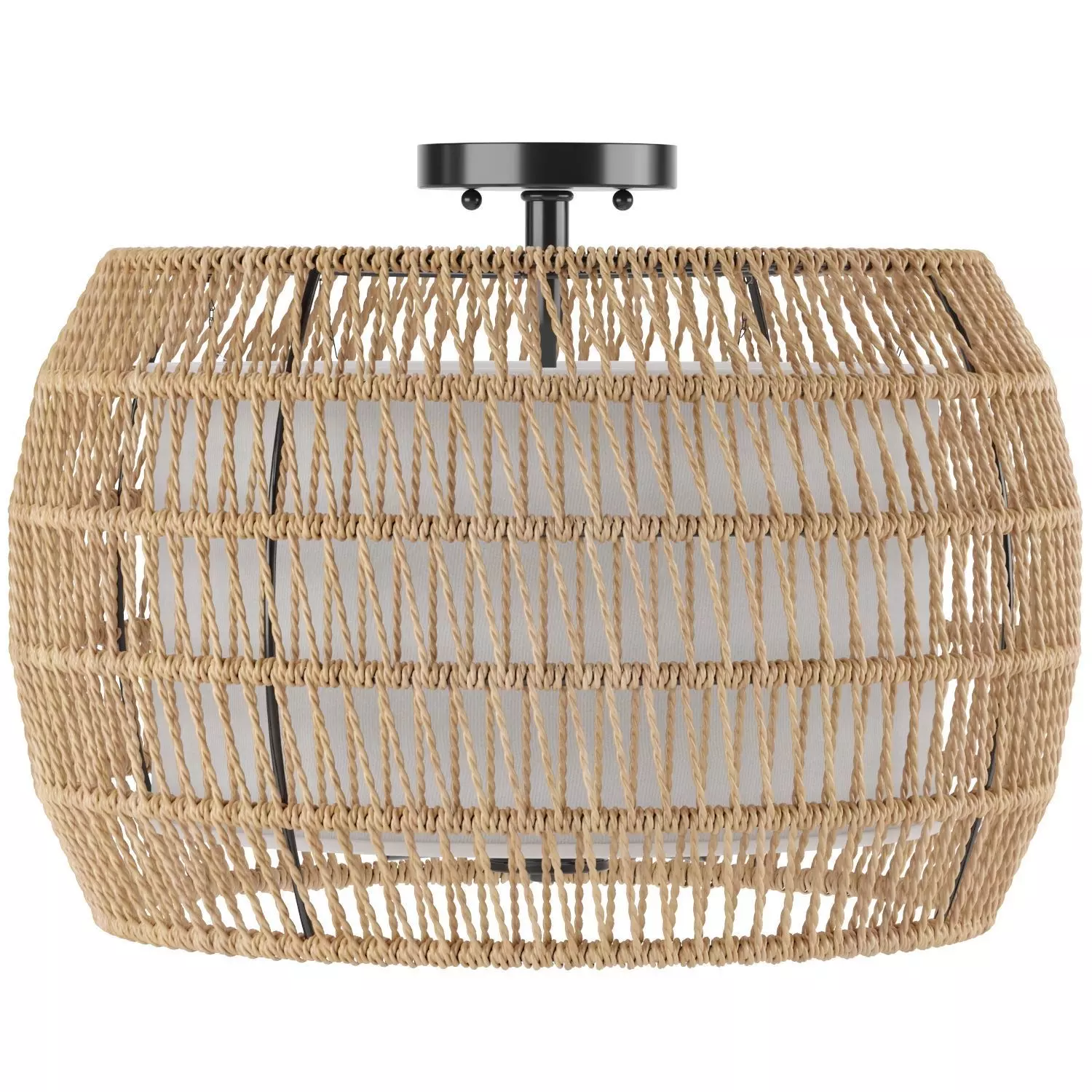 Golden Lighting Everly 4 Light Semi-Flush 3D model_0