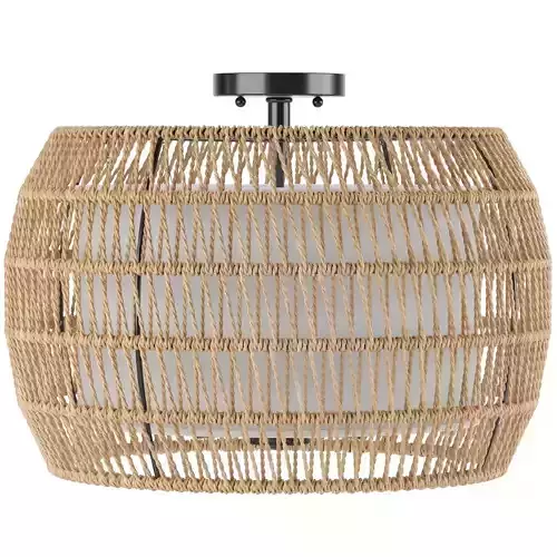 Golden Lighting Everly 4 Light Semi-Flush