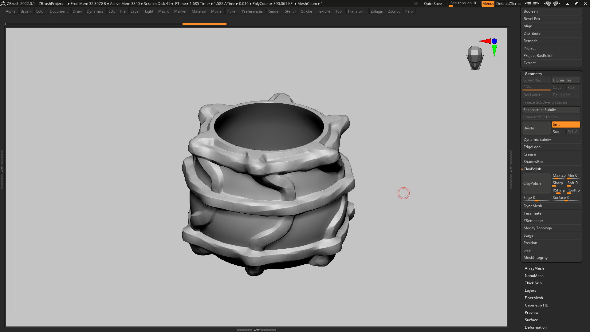 vase 3d print 662  3D print model_4