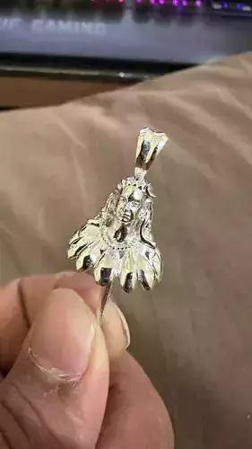 Rudraksha Adiyogi pandant