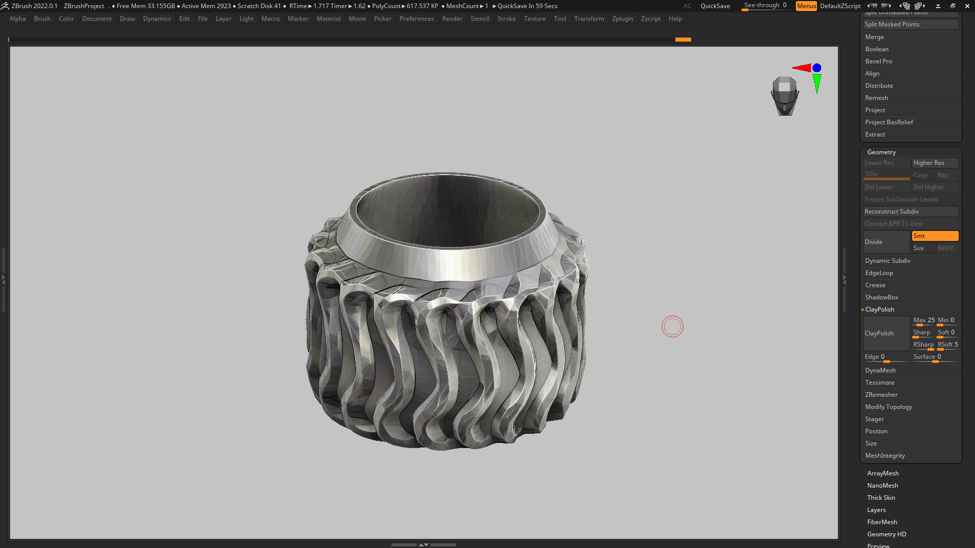 vase 3d print 660  3D print model_3