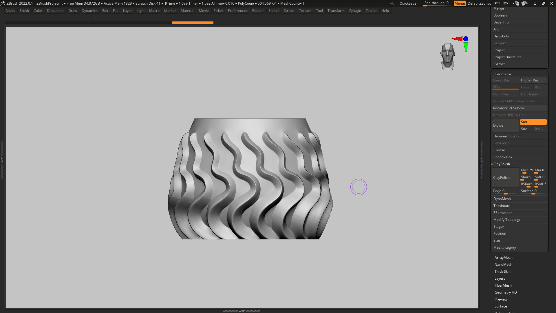 vase 3d print 658  3D print model_5
