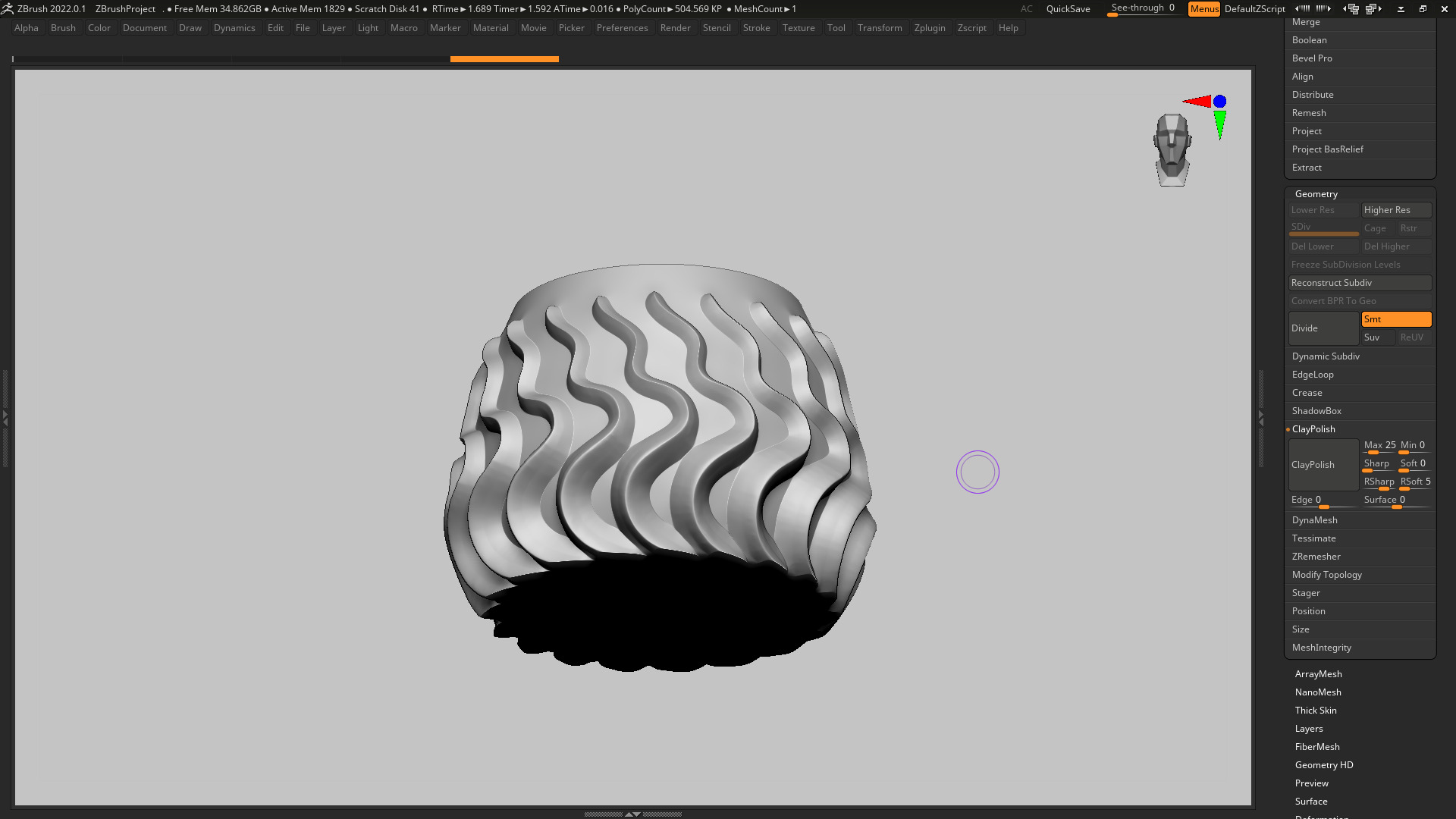 vase 3d print 658  3D print model_6