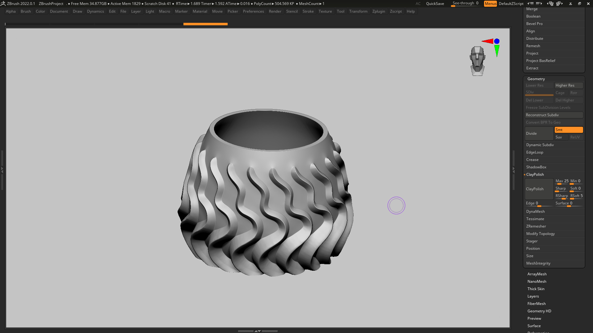 vase 3d print 658  3D print model_4