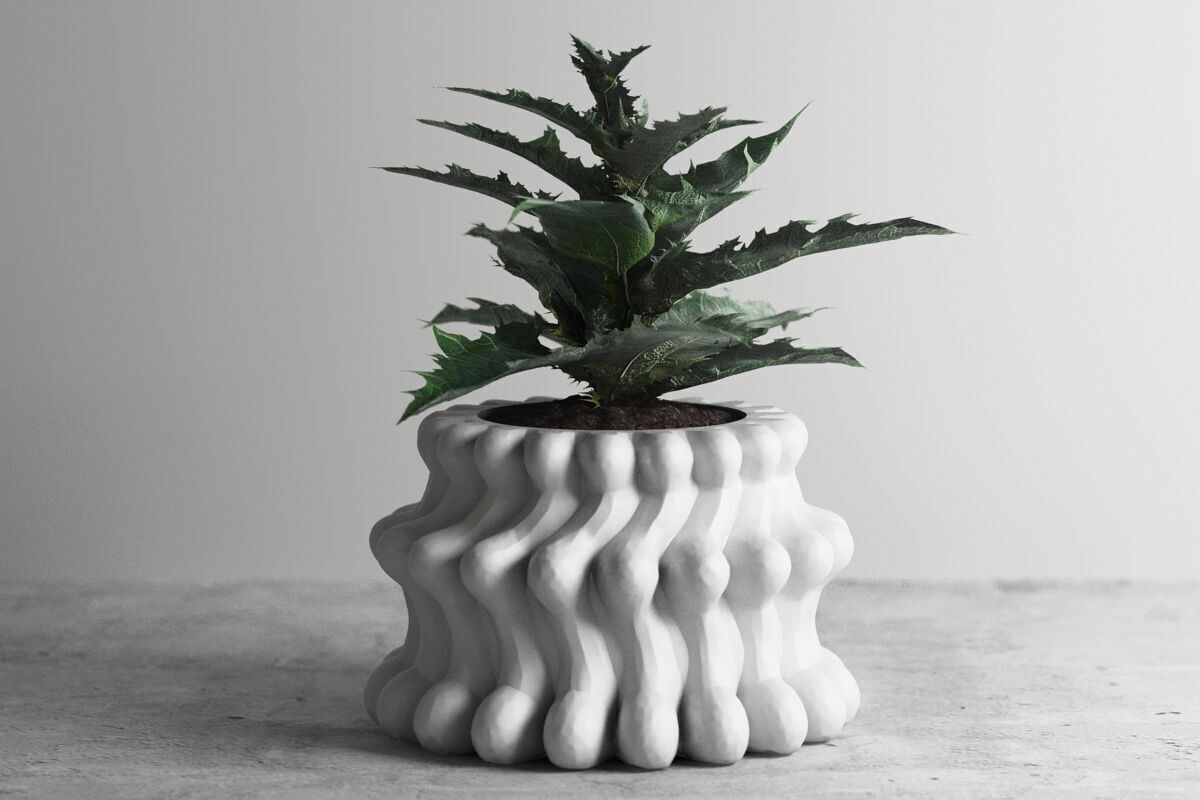 vase 3d print 657 3D print model_2