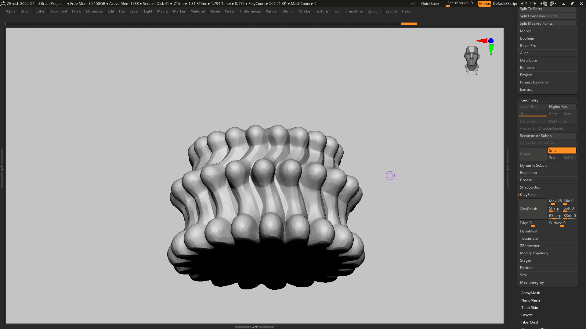 vase 3d print 657 3D print model_5