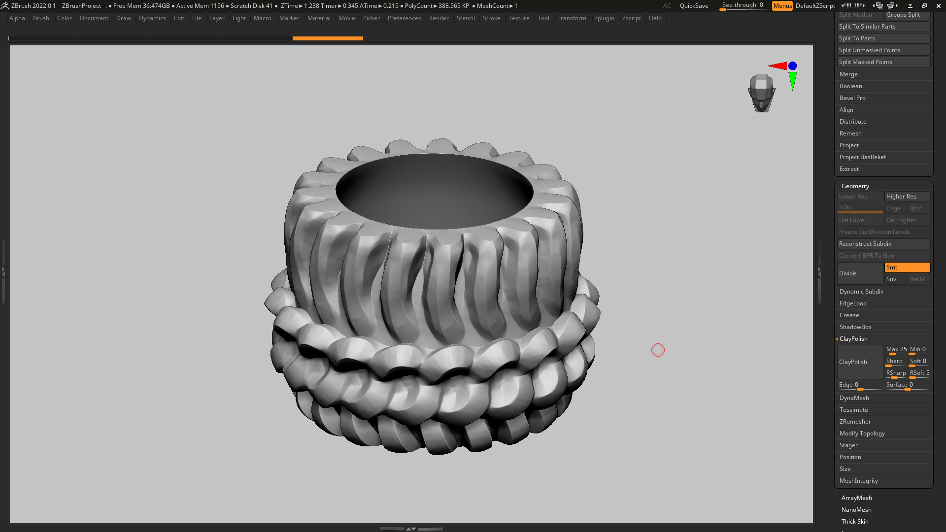 vase 3d print 655  3D print model_3