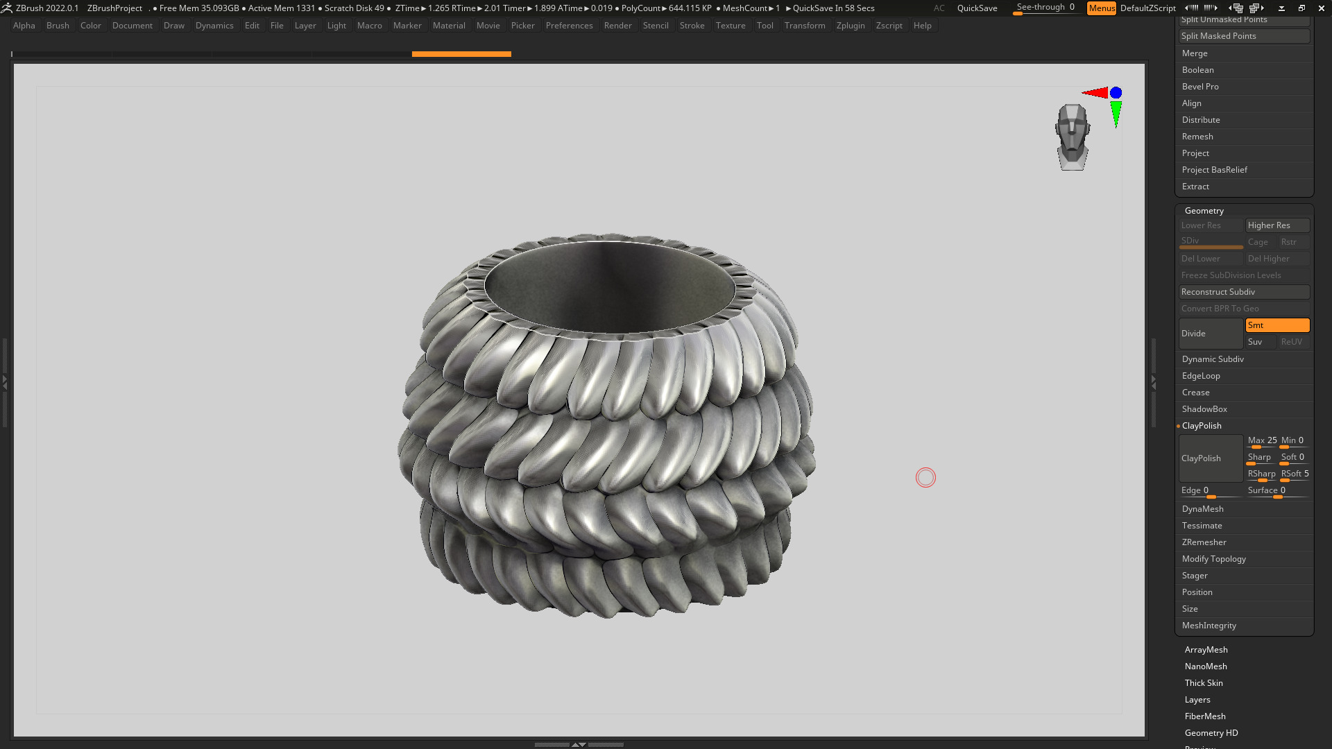 vase 3d print 563  3D print model_6