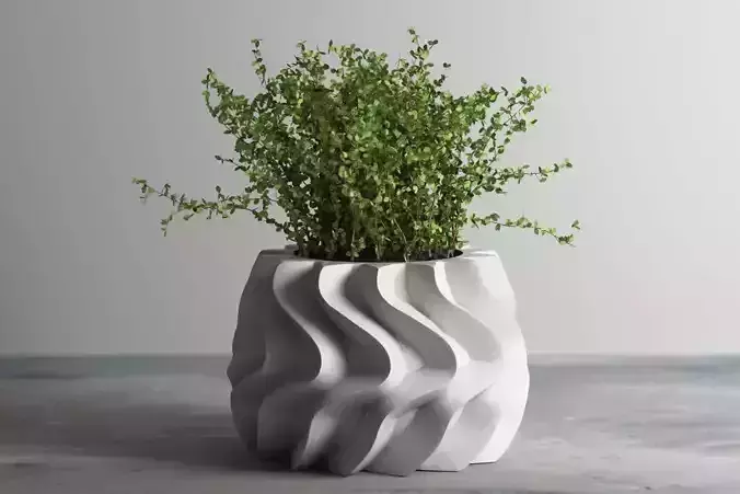 vase 3d print 560 